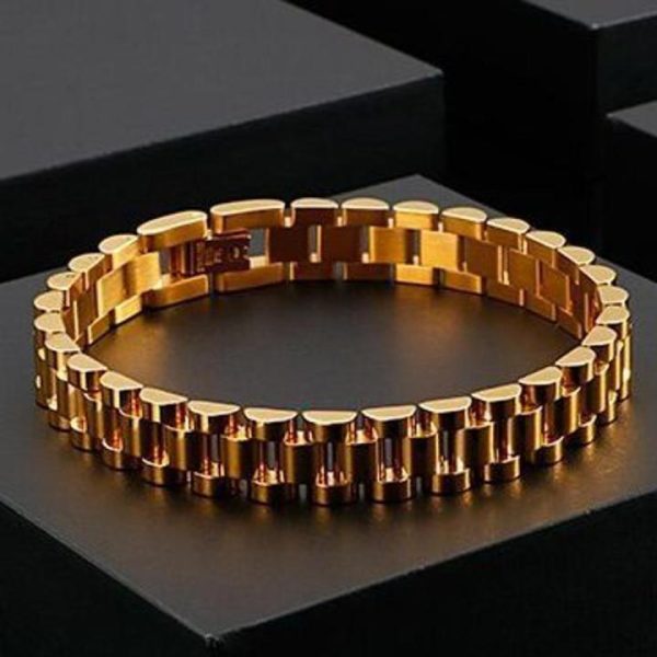Stainless Steel Charming Hand Chain Bracelet