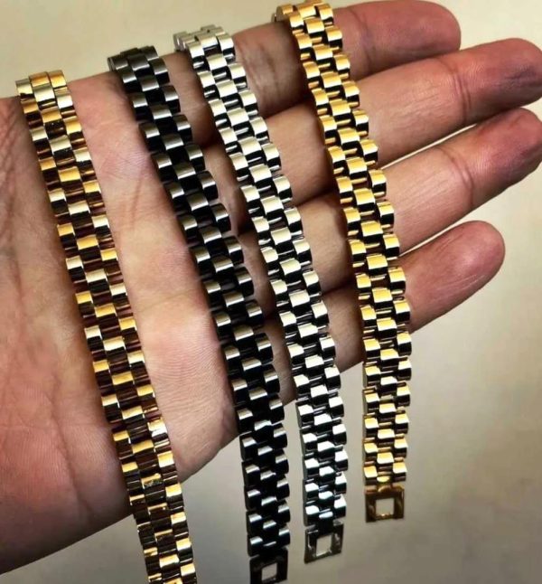 Stainless Steel Charming Hand Chain Bracelet